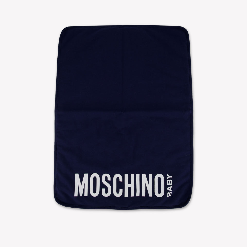 Moschino Baby Unisex Diaper Bag  Navy