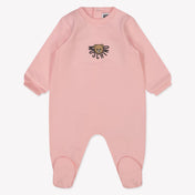Moschino Baby Unisex Playsuit  Light Pink