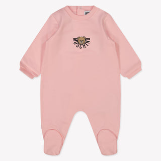 Moschino Baby Unisex Playsuit  Light Pink