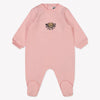 Moschino Baby Unisex Playsuit  Light Pink