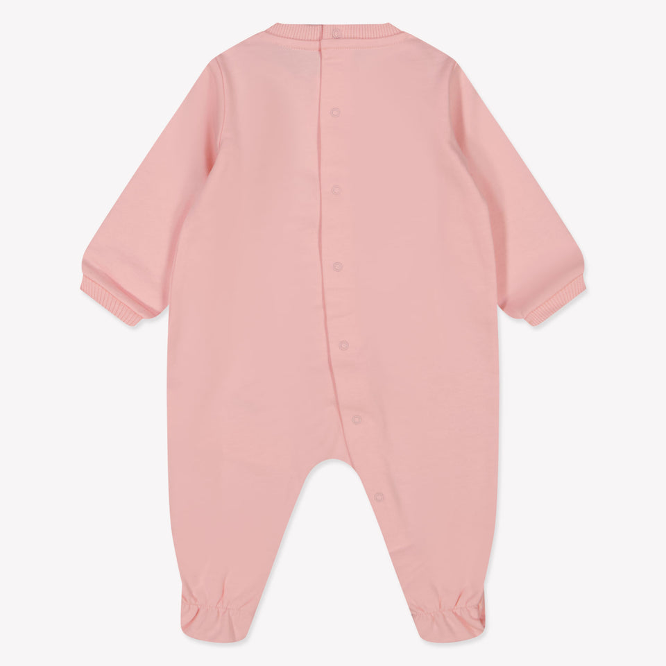 Moschino Baby Unisex Playsuit  Light Pink