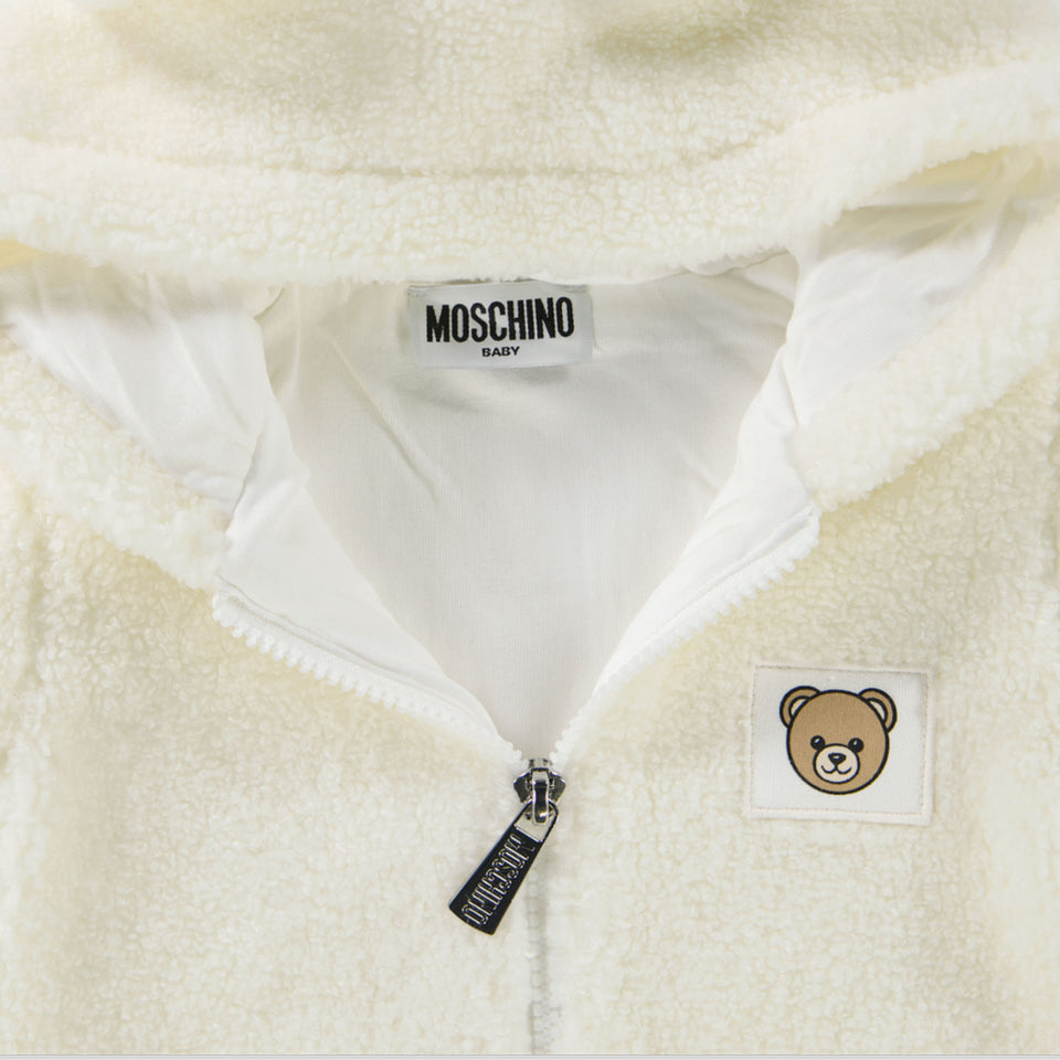 Moschino Baby Unisex Boxpakje In Off White