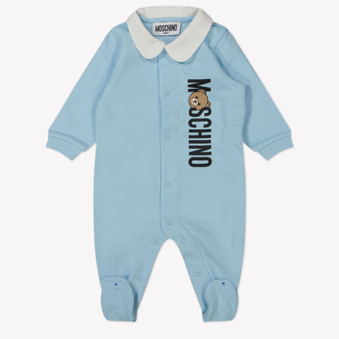 Moschino Baby Unisex Boxpakje In Licht Blauw