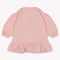 Moschino Baby Meisjes Jurk In Licht Roze