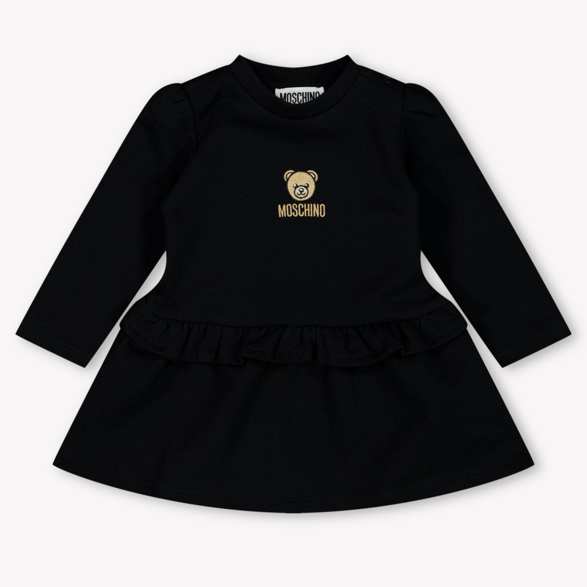 Moschino Baby Meisjes Jurk In Zwart