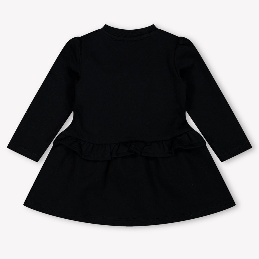 Moschino Baby Meisjes Jurk In Zwart