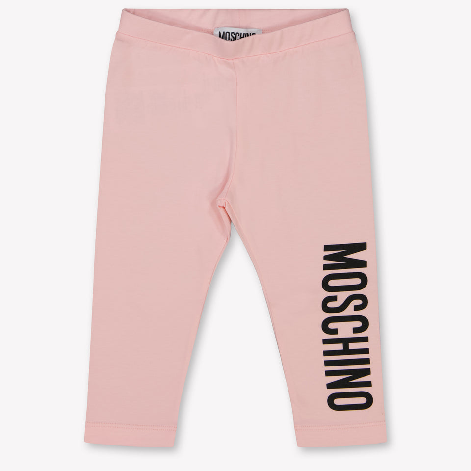 Moschino Baby Meisjes Legging In Licht Roze