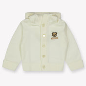 Moschino Baby Unisex Vest  Offwhite