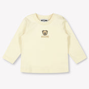 Moschino Baby Unisex T-Shirt  Light Beige