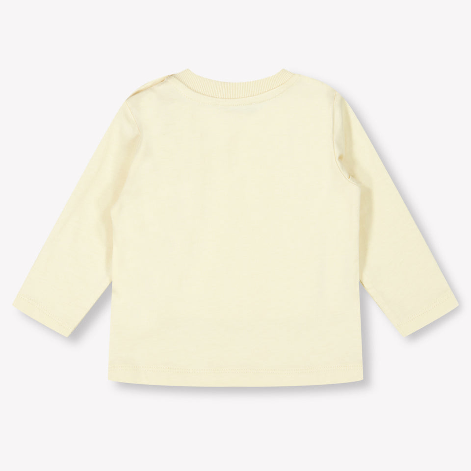 Moschino Baby Unisex T-Shirt  Light Beige