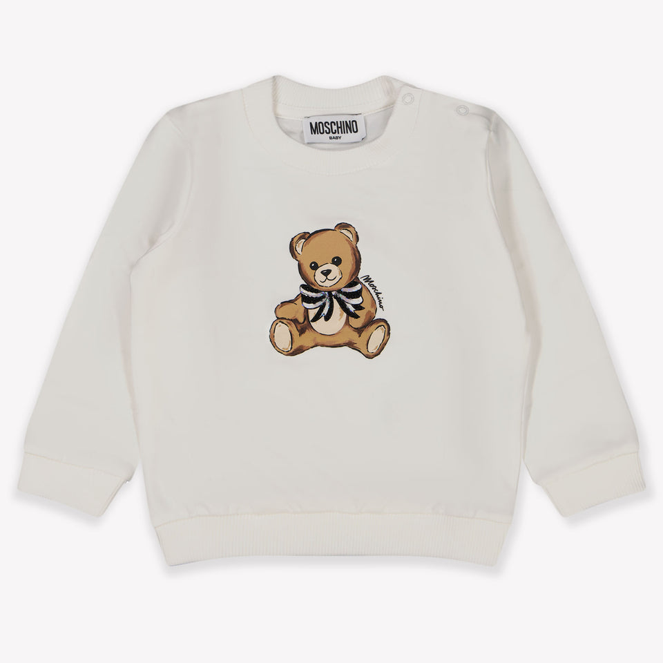 Moschino Baby Girls Sweater  Offwhite