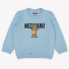 Moschino Baby Unisex Sweater  Light Blue