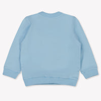 Moschino Baby Unisex Sweater  Light Blue