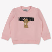 Moschino Baby Unisex Sweater  Light Pink