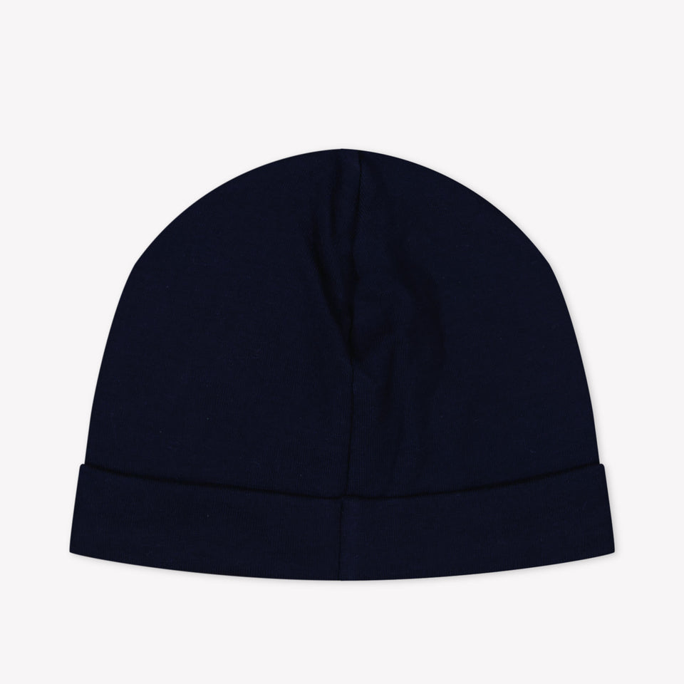 Moschino Baby Unisex Muts In Navy