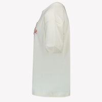MSGM Kinder Meisjes T-Shirt In Off White