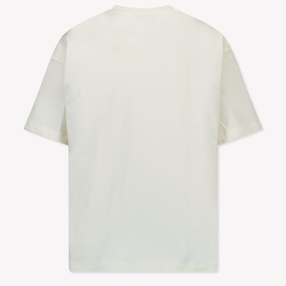 MSGM Kids Girls  T-Shirt Offwhite