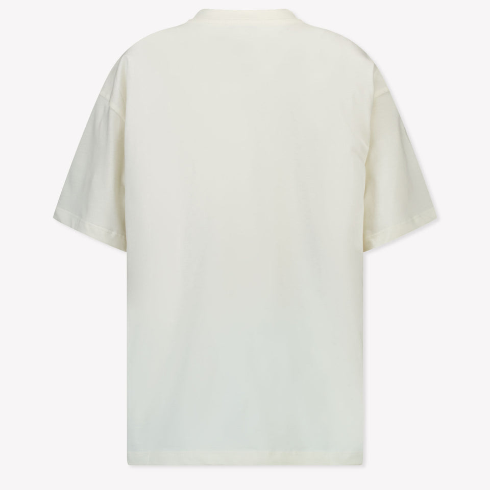 MSGM Kids Girls  T-Shirt Offwhite