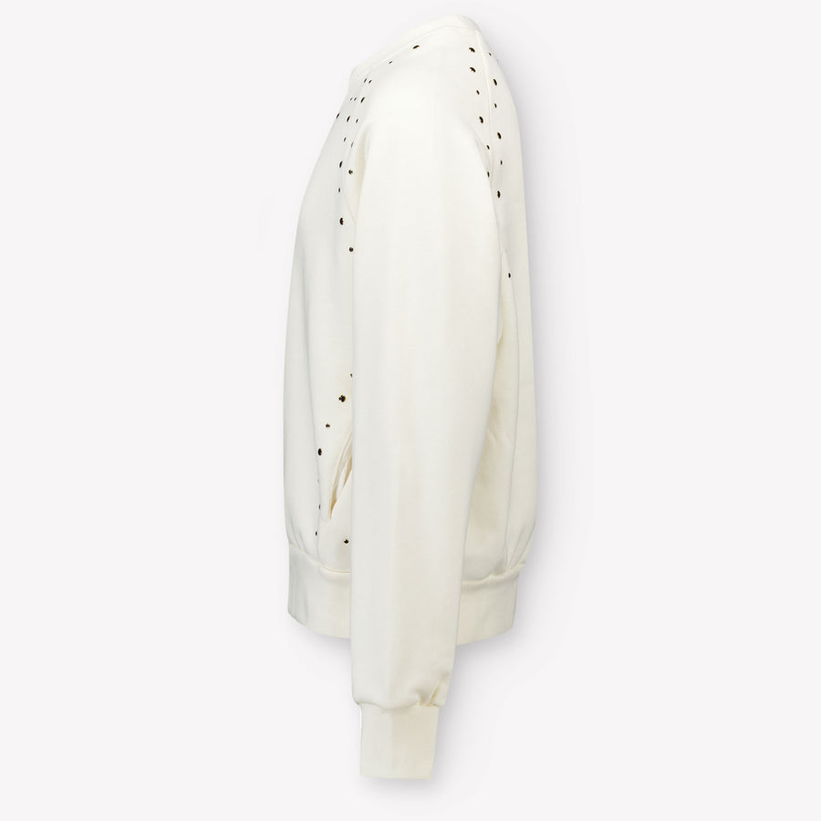 MSGM Kids Girls Sweater Offwhite