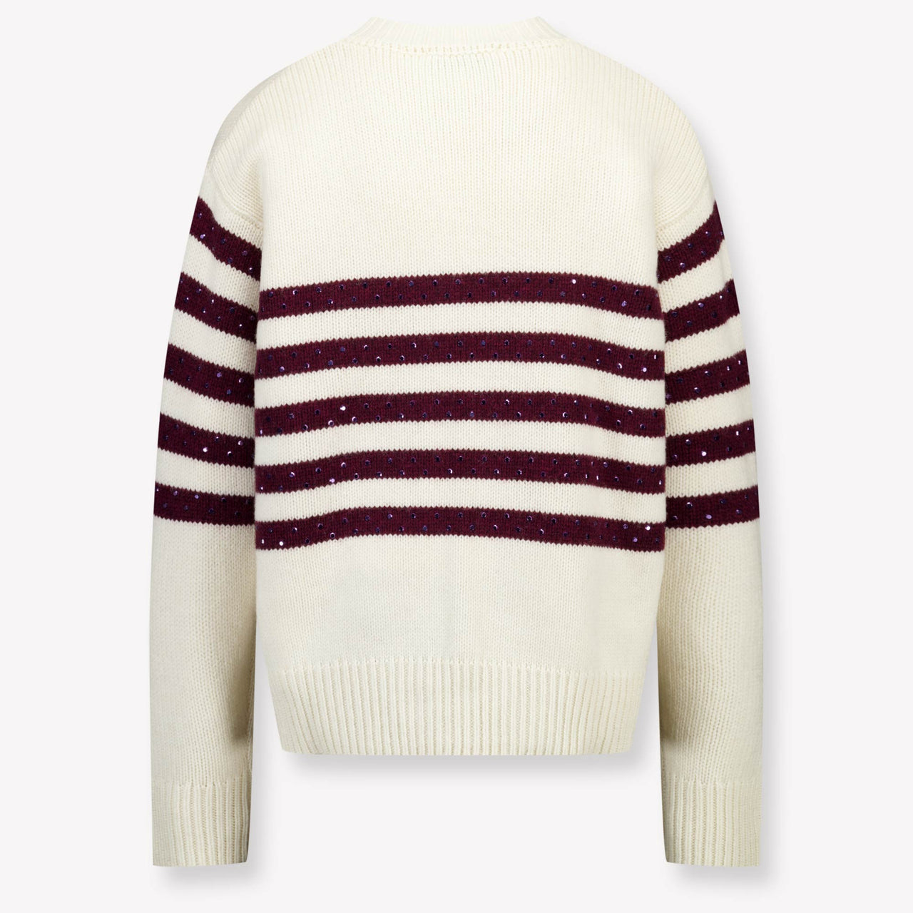 MSGM Kids Girls Sweater Offwhite