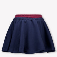MSGM Kids Girls Skirt Navy