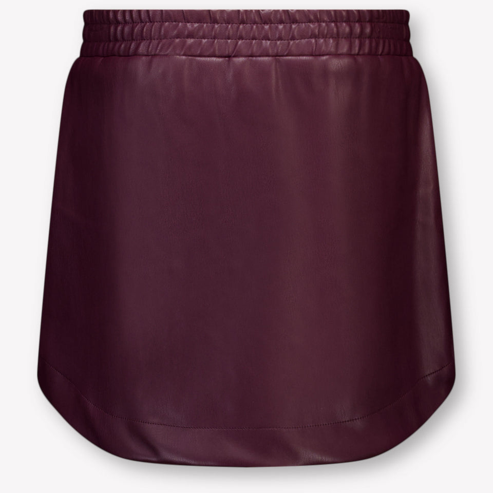 MSGM Kids Girls Skirt Bordeaux