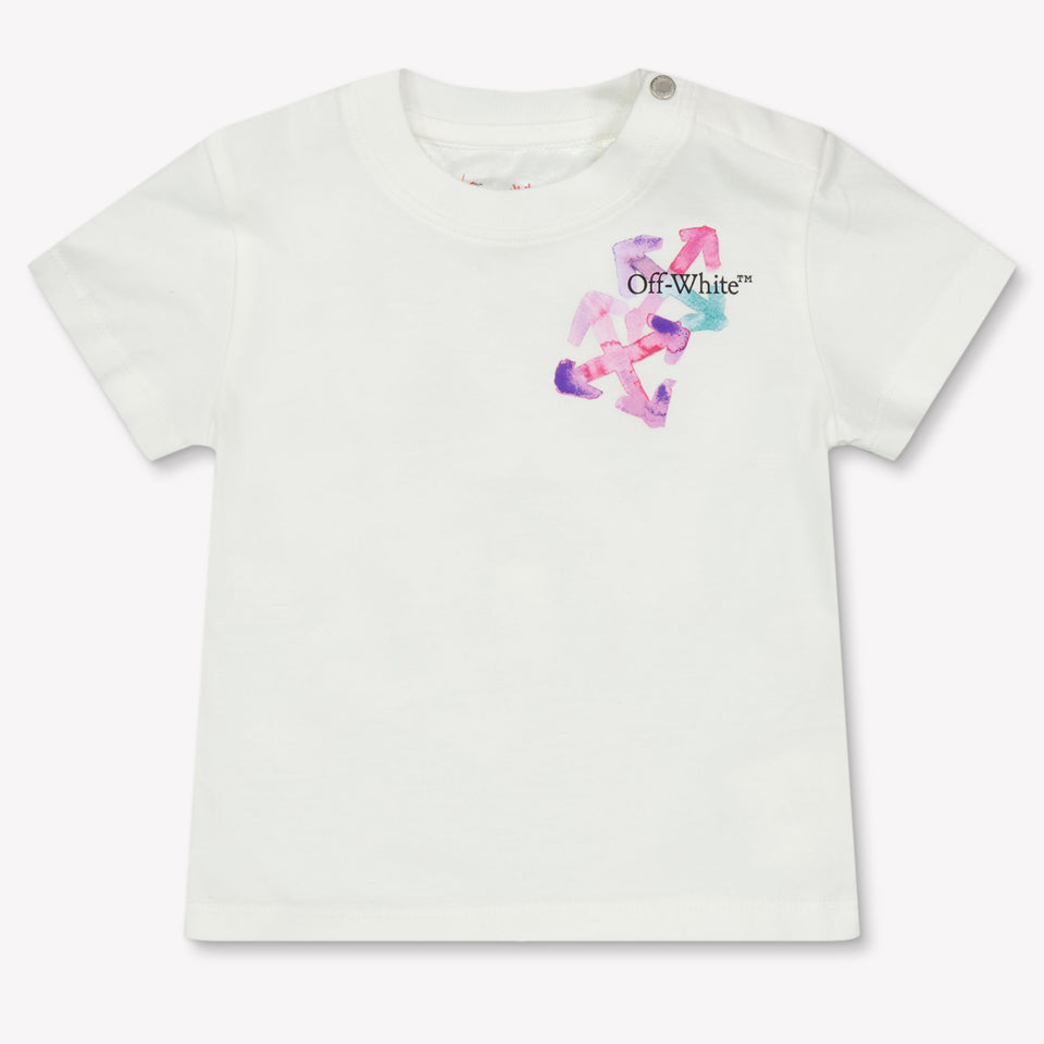Off-White Baby Girls T-Shirt  White