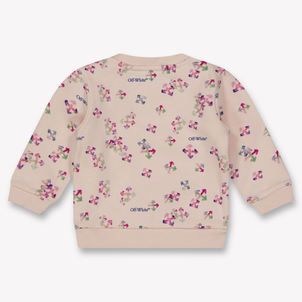 Off-White Baby Girls Sweater  Light Pink