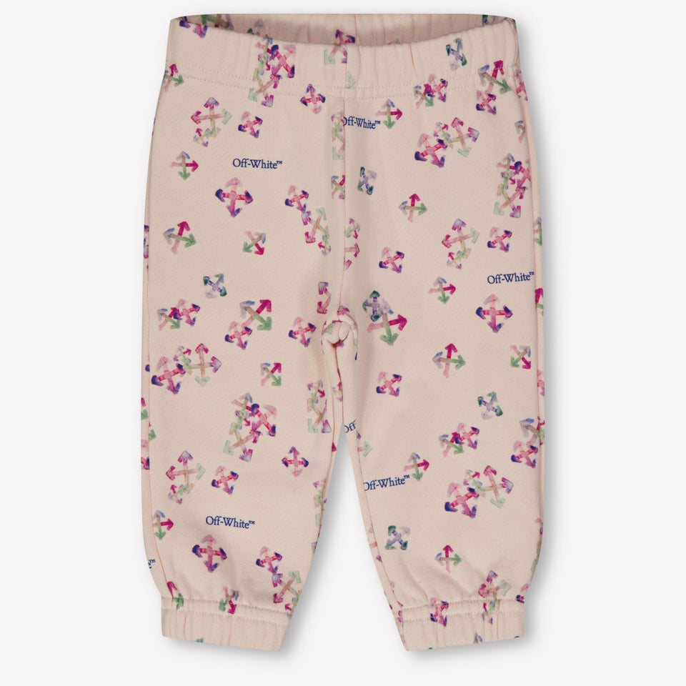 Off-White Baby Girls Pants  Light Pink