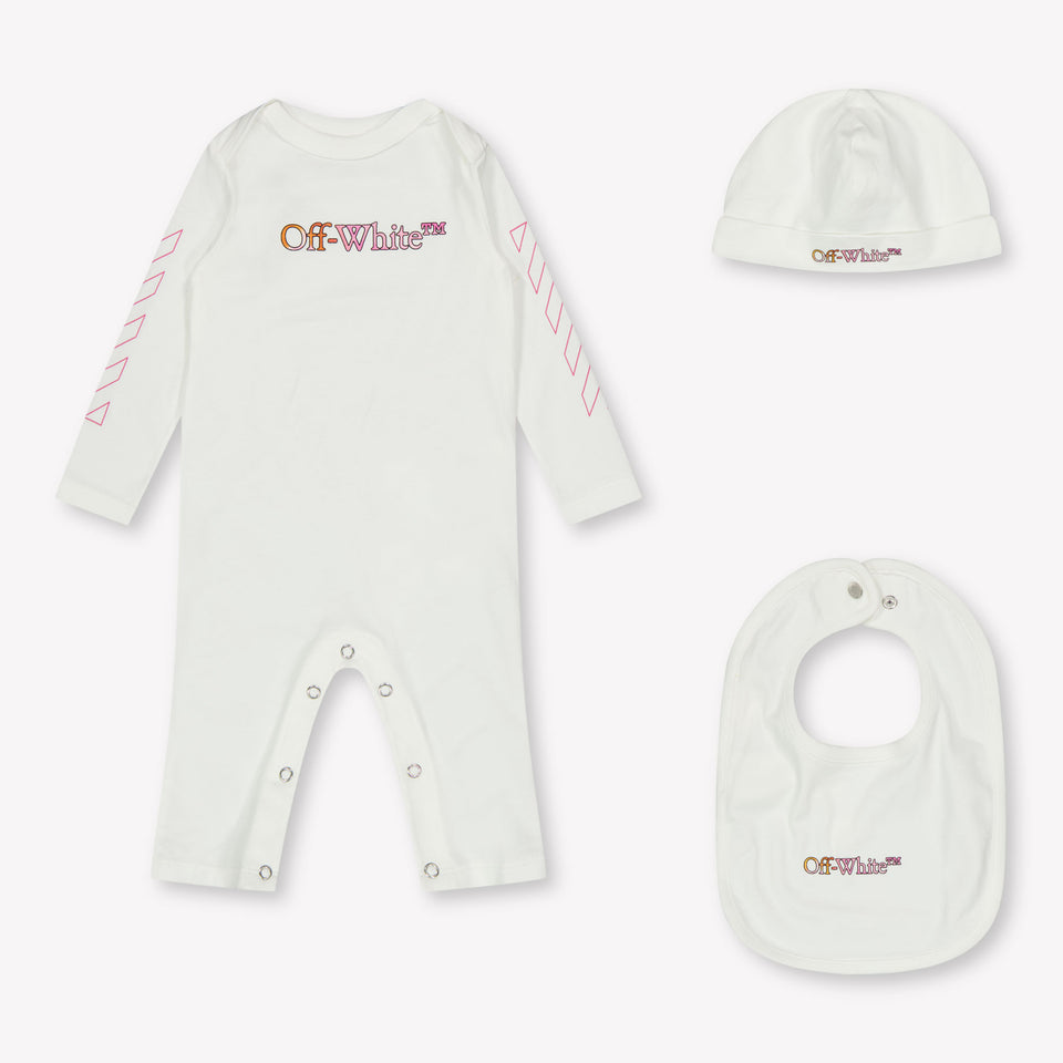 Off-White Baby Boys Set  White