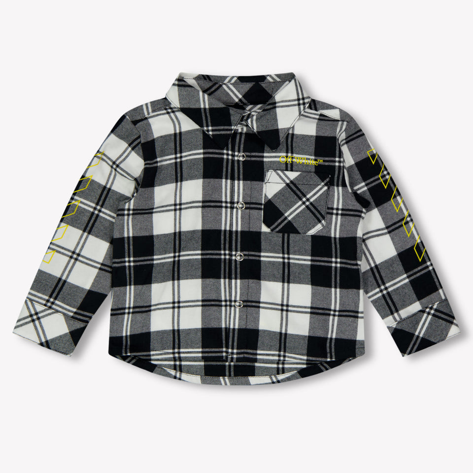 Off-White Baby Boys Blouse  Black