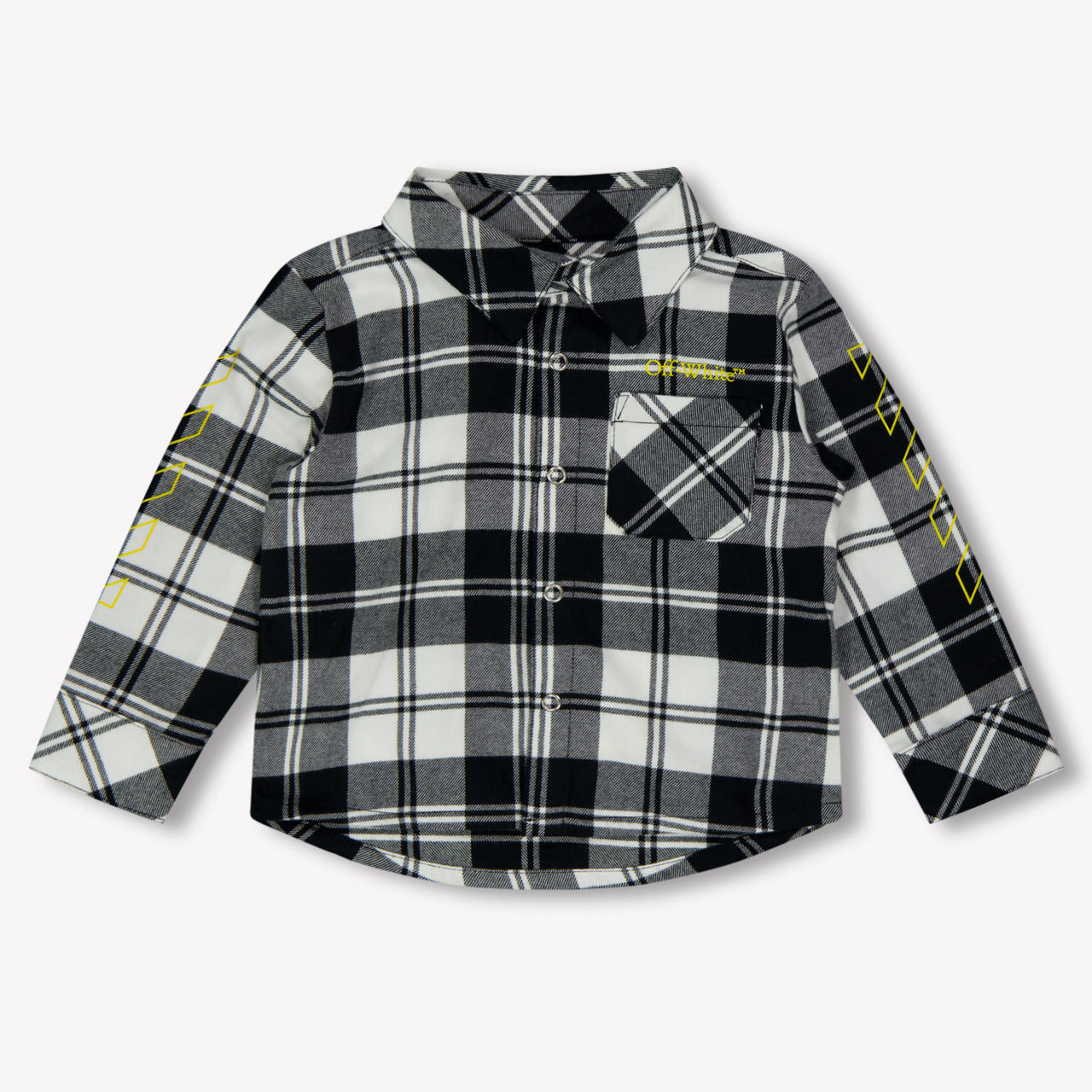 Off-White Baby Jongens Blouse In Zwart