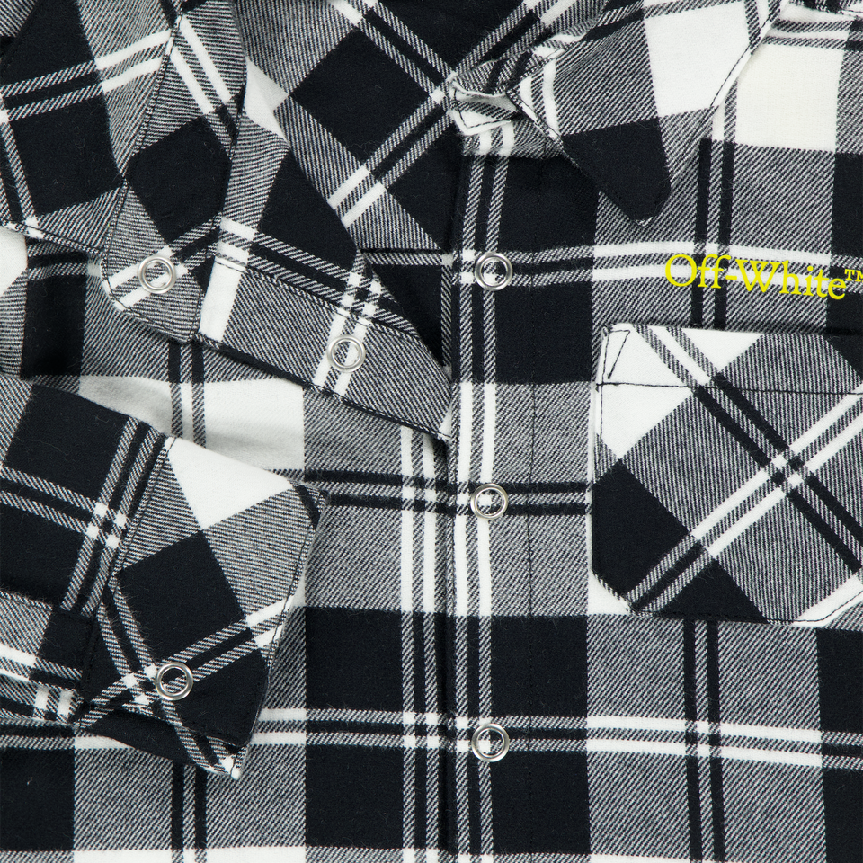 Off-White Baby Boys Blouse  Black