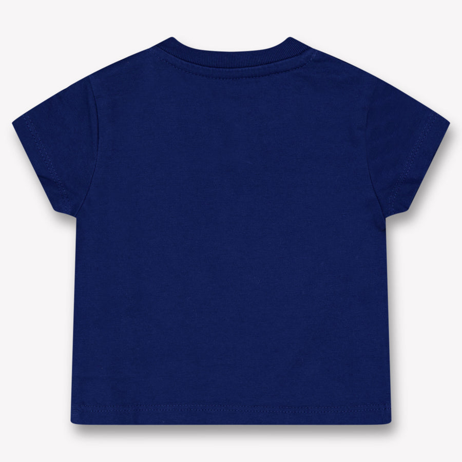 Off-White Baby Jongens T-Shirt In Blauw