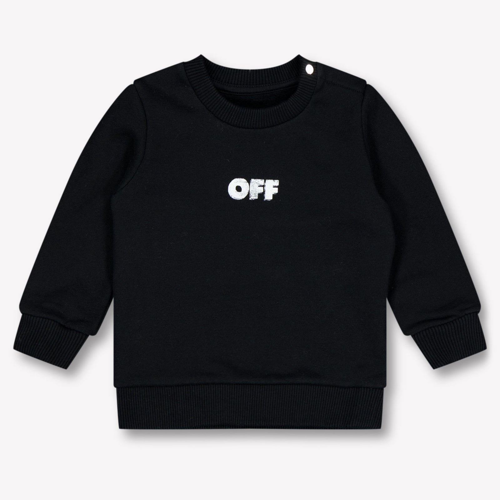 Off-White Baby Jongens Trui In Zwart