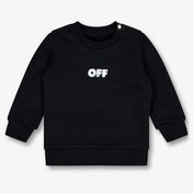 Off-White Baby Jongens Trui In Zwart