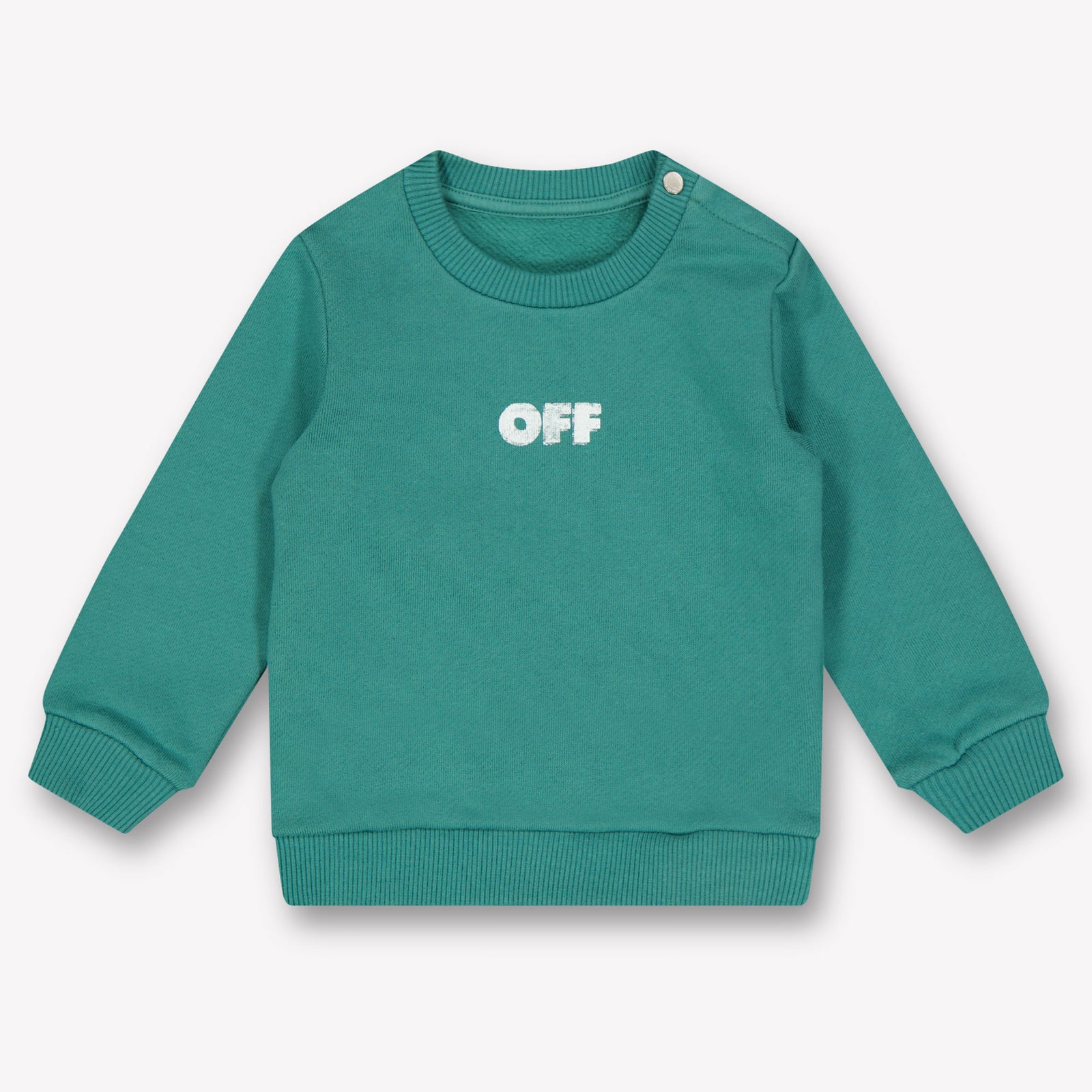 Off-White Baby Jongens Trui In Groen