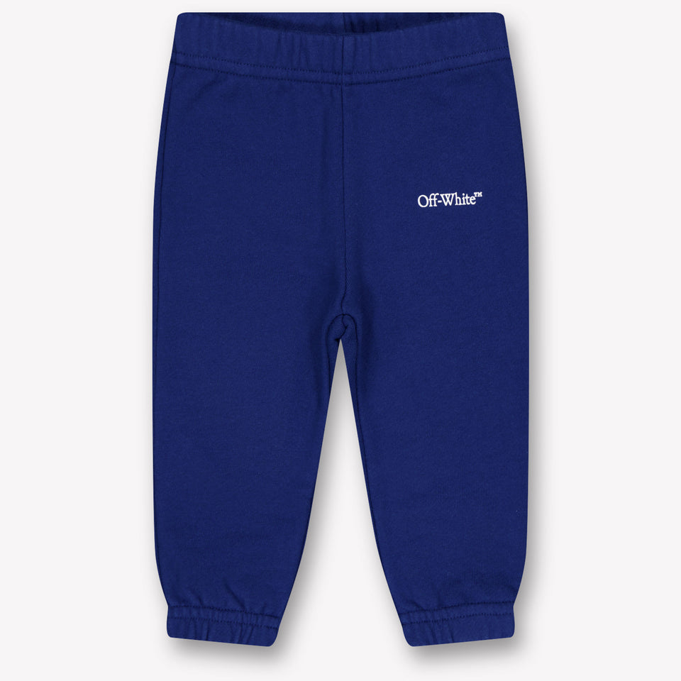 Off-White Baby Jongens Broek In Blauw