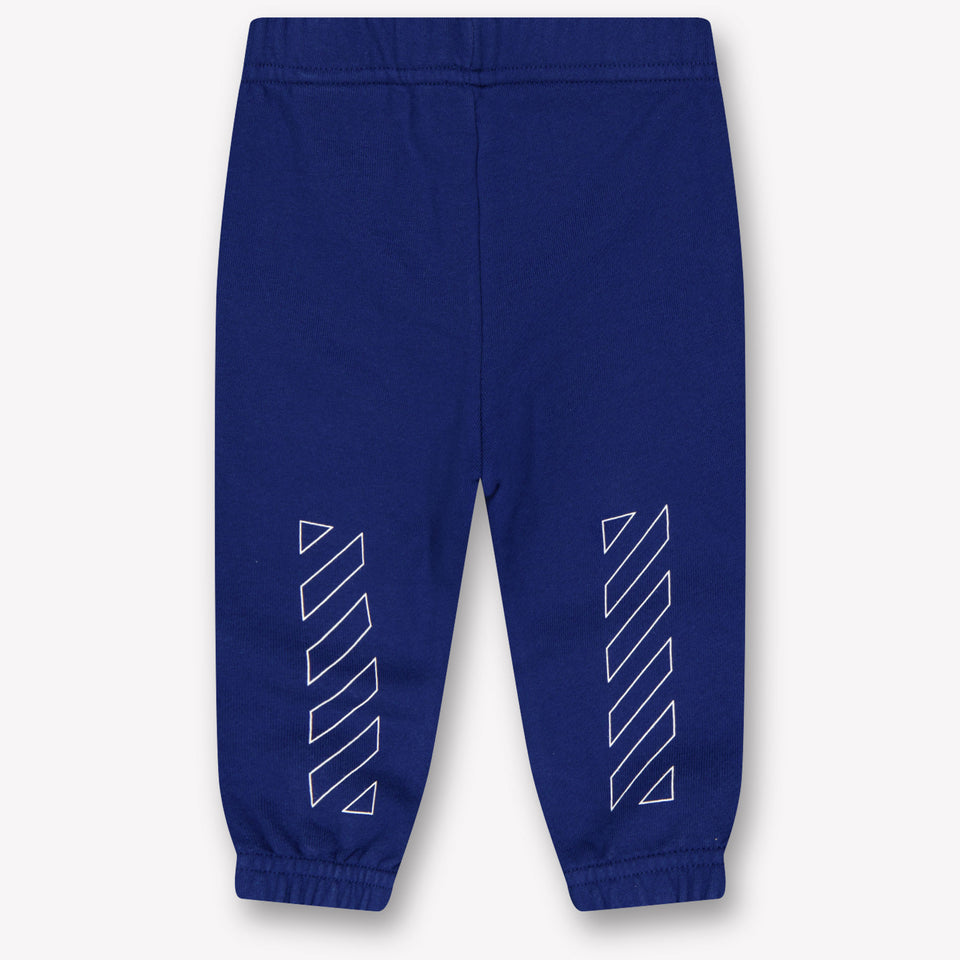 Off-White Baby Jongens Broek In Blauw