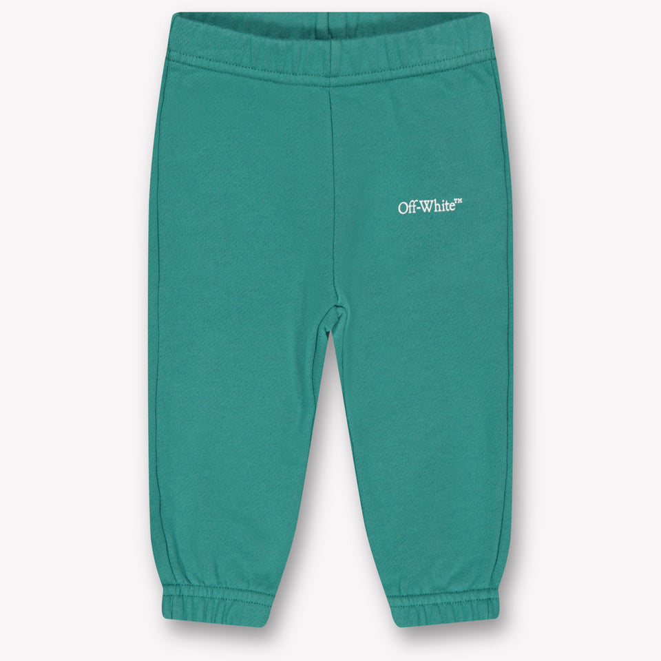 Off-White Baby Jongens Broek In Groen