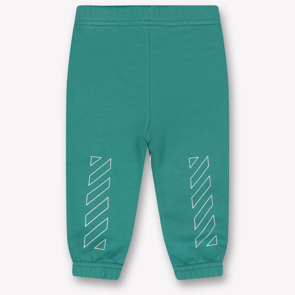 Off-White Baby Jongens Broek In Groen