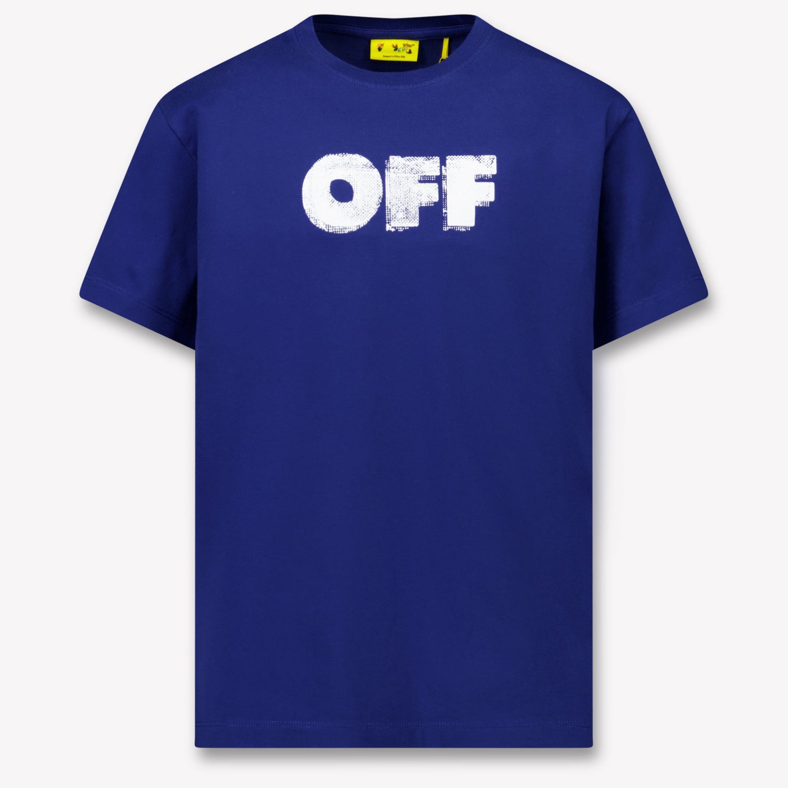 Off-White Kinder Jongens T-Shirt In Blauw