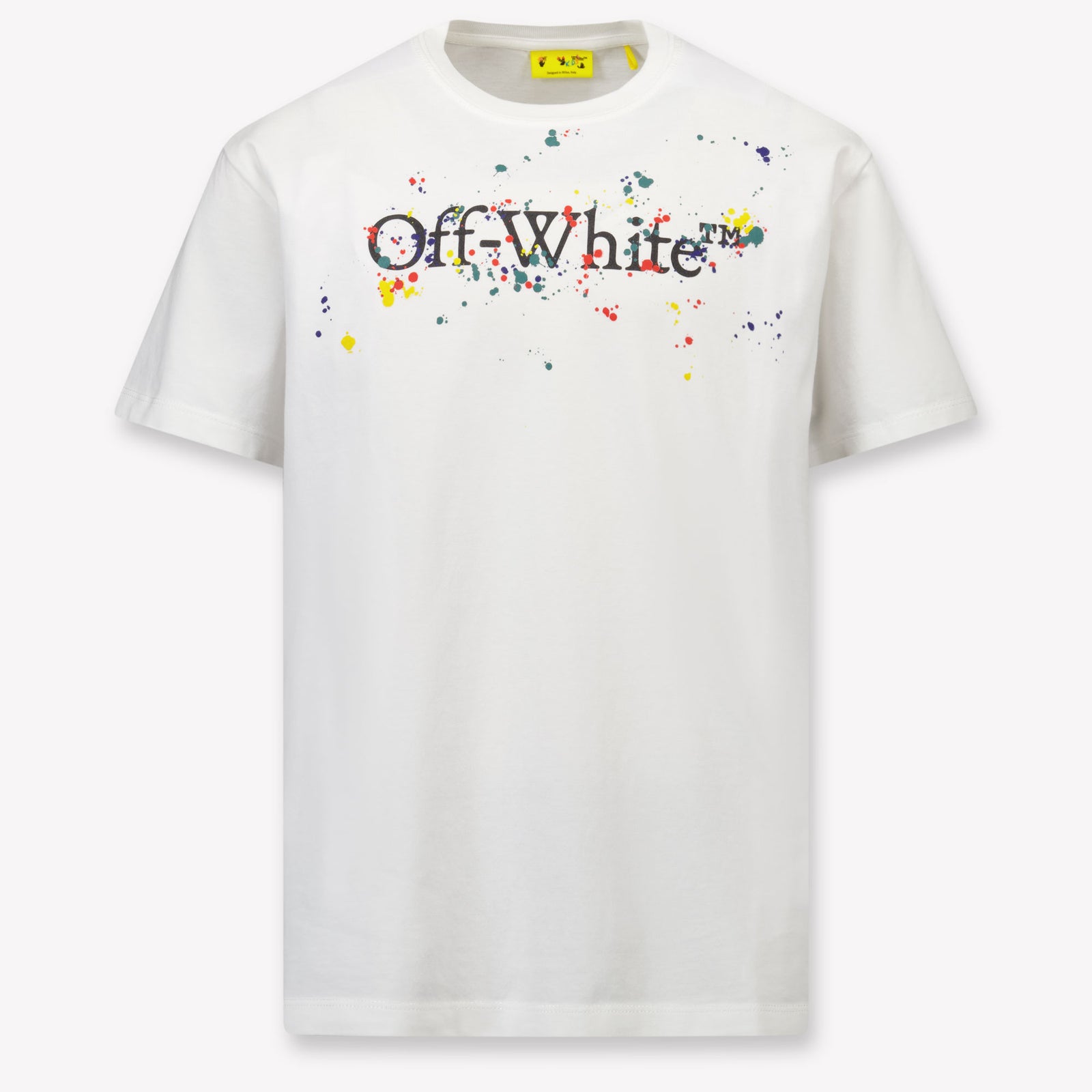 Off-White Kinder Jongens T-Shirt In Wit