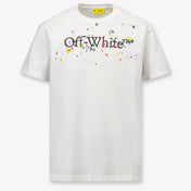 Off-White Kids Boys  T-Shirt White