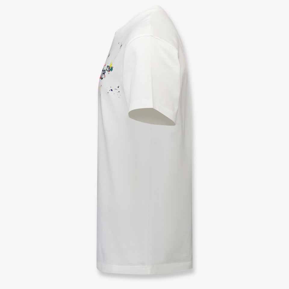 Off-White Kids Boys  T-Shirt White