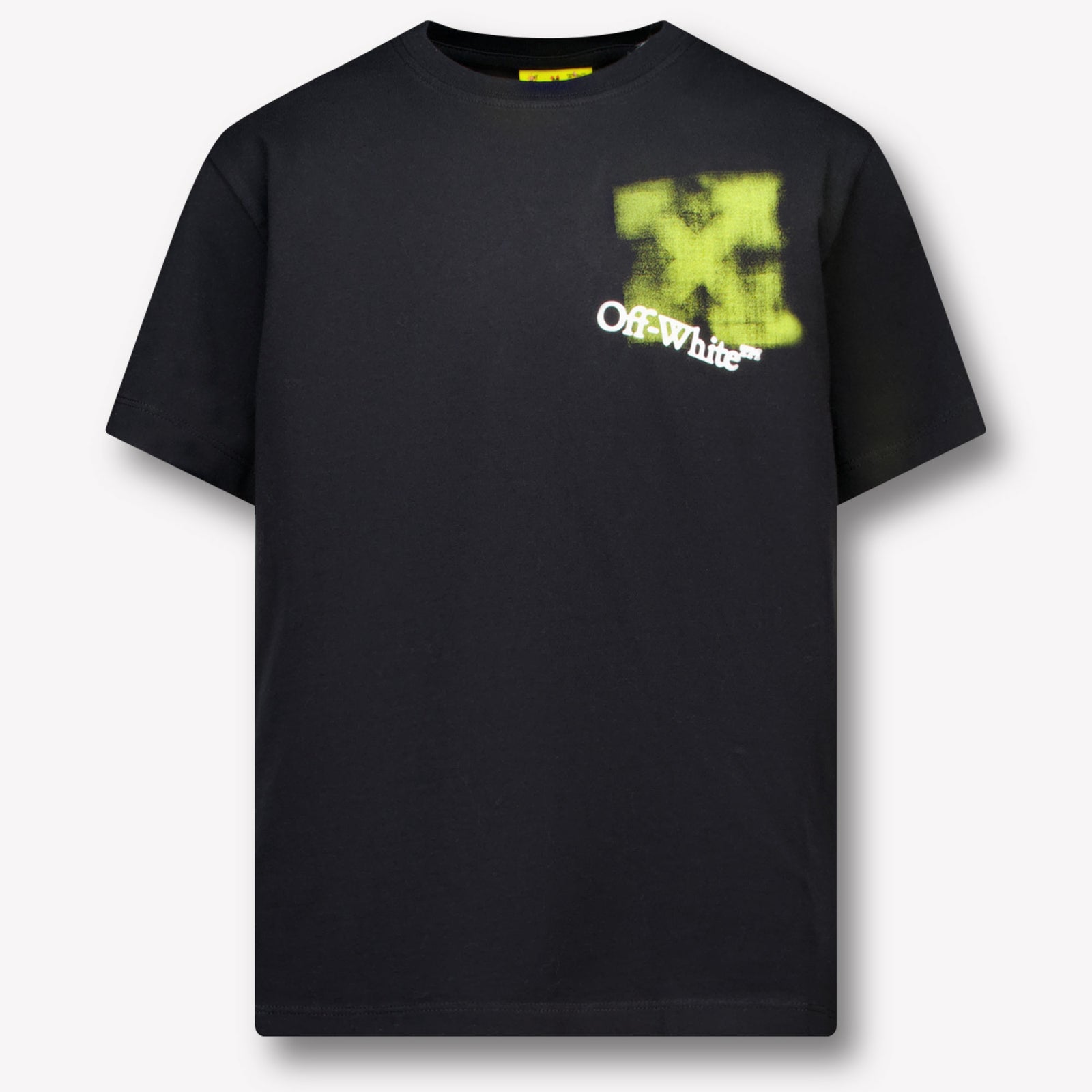 Off-White Kinder Jongens T-Shirt In Zwart