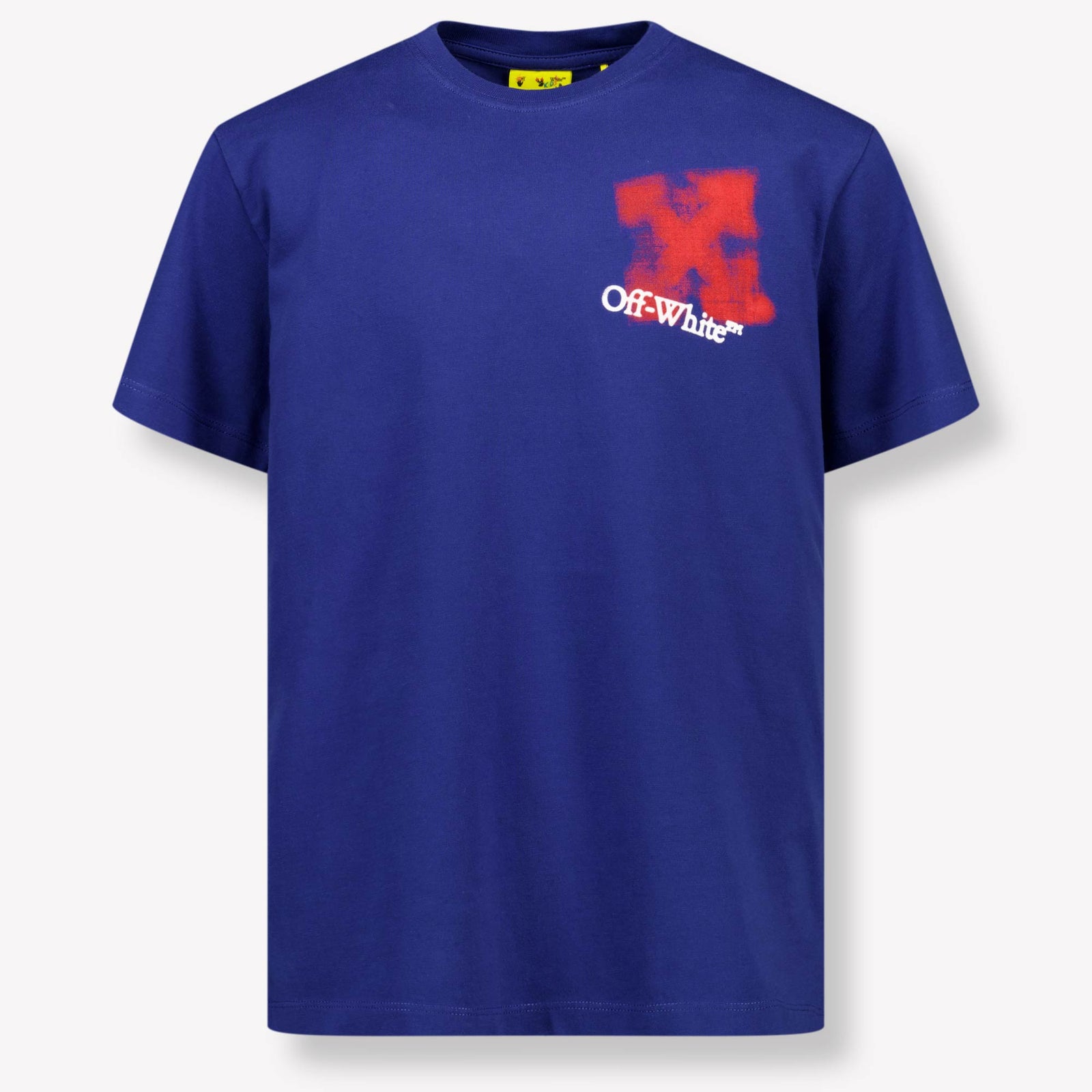 Off-White Kinder Jongens T-Shirt In Blauw