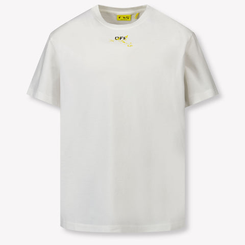 Off-White Kids Boys  T-Shirt White