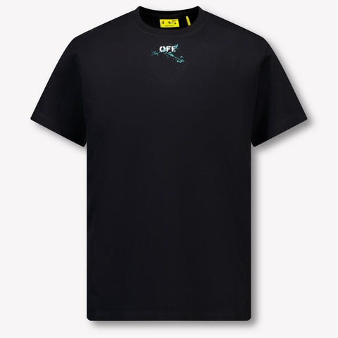 Off-White Kids Boys  T-Shirt Black