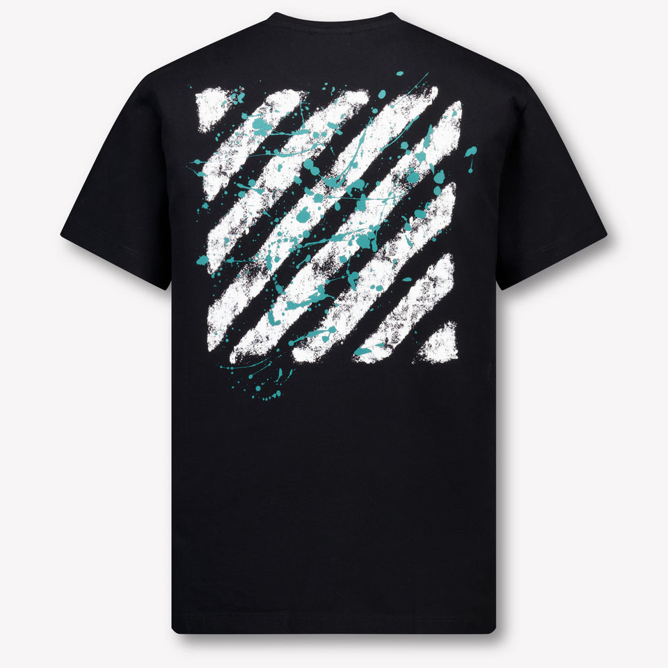 Off-White Kids Boys  T-Shirt Black